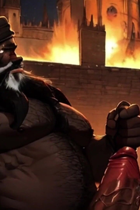 Guerreiros africanos fazem sexo violento nas ruas da Europa