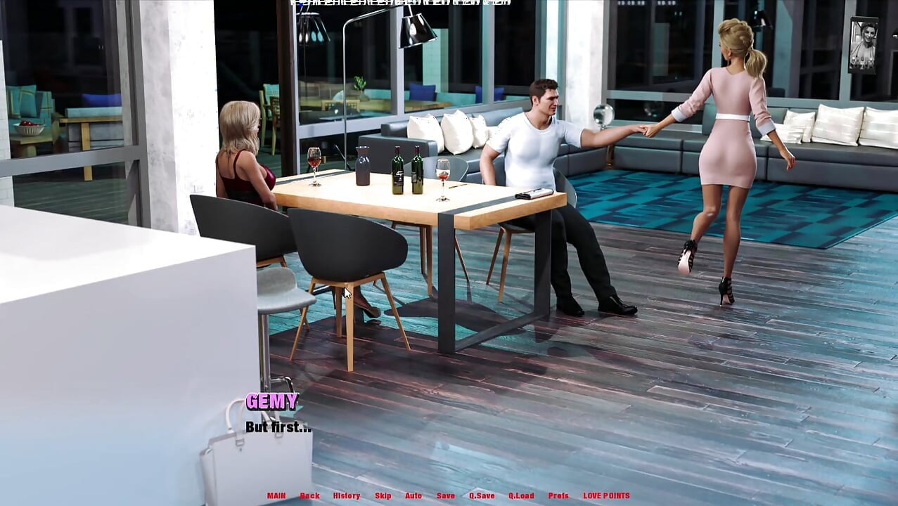 Alternate Worlds dreier mit zwei milfs nach abendessen