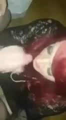 Хорватский раб-транс обожает сербский член