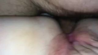 Wife cums with my dick in her ass