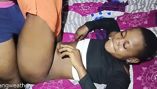 Ebony Pussy Got Dogged by Neighbour