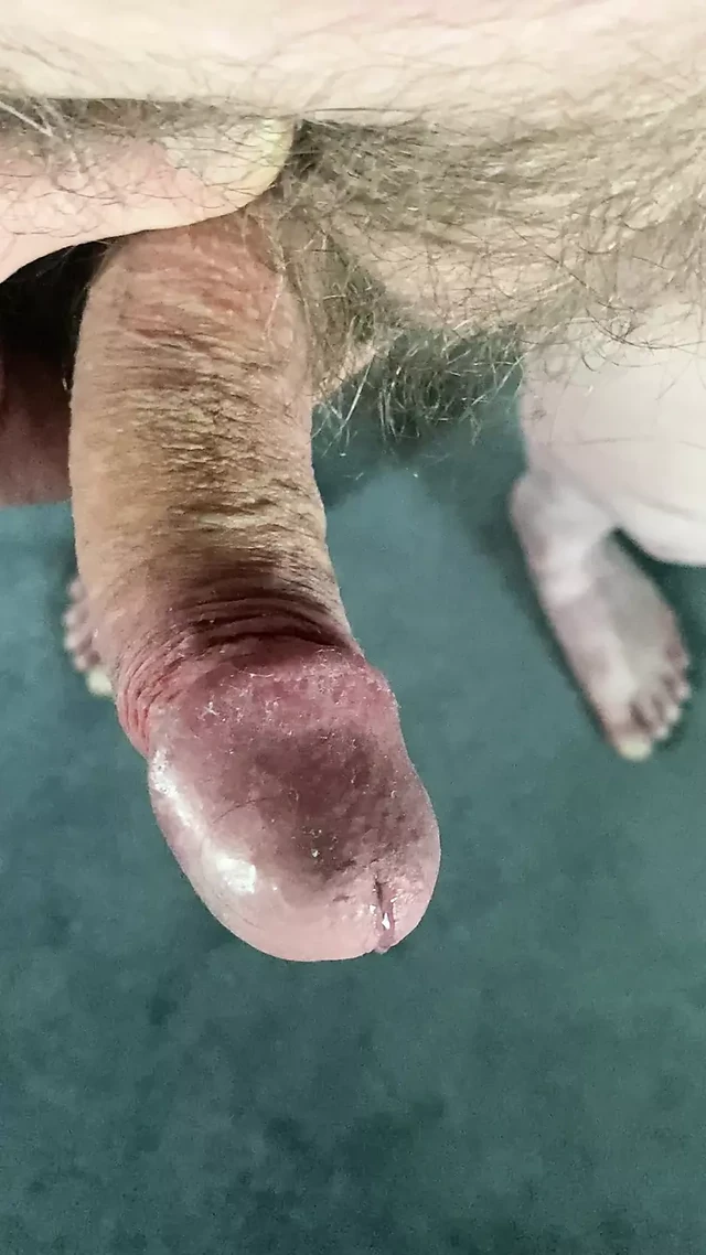 Cock, stroking my hard morning cock