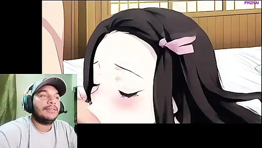 Busty Nezuko Fucked - Reaction