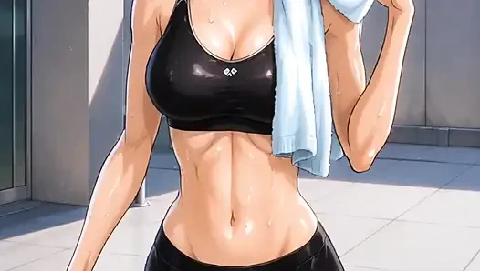 Tarian gadis anime