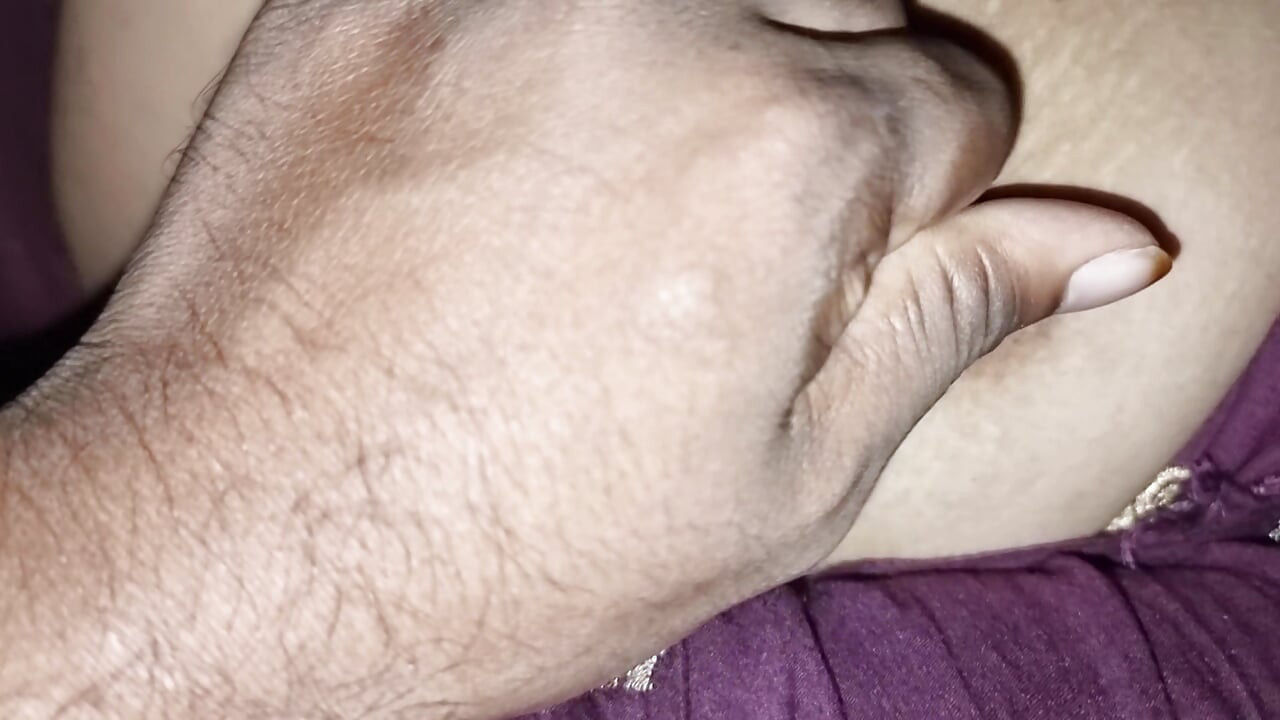 she playing my dick in midnight with her boobs