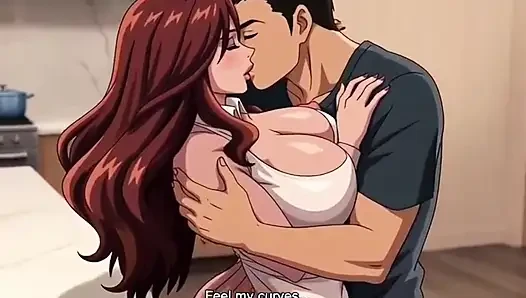 Big tits stepmom teaching her stepson the pleasures of intimate touch
