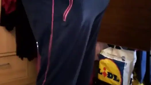 Creaming and Dressing BBW After Shower