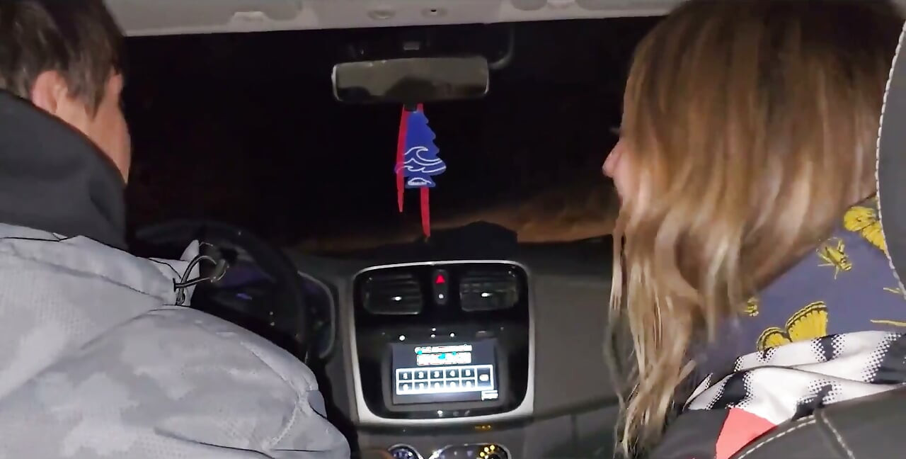 A Double Blowjob in My Friend's Car Dirty Morbid Girls