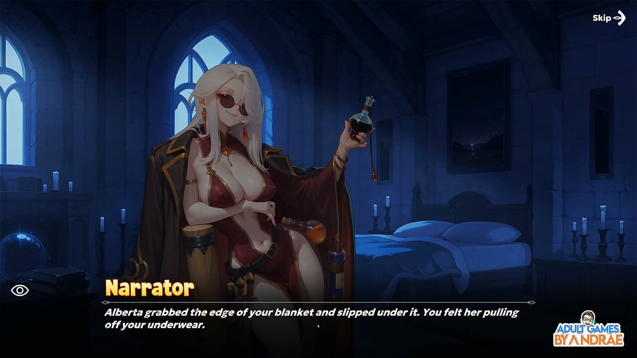 Isekai: Waifu Overlord Gameplay Part 17 - Alberta S. Kammer 3 H-Scenes (Tieten neuken, Doggy en Cowgirl)