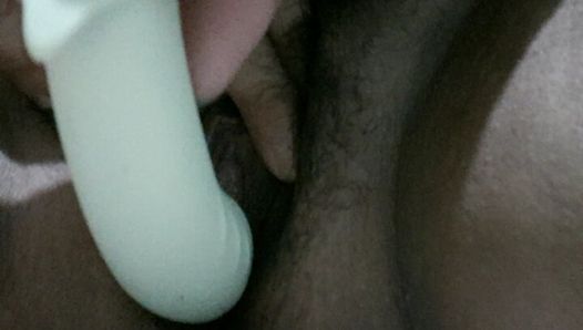 Orgasmo con vibratore