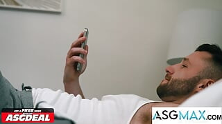 DISRUPTIVE FILMS - Miles Fallon PISSES On Bully Stepbrother Before Kinky Ass Fuck!