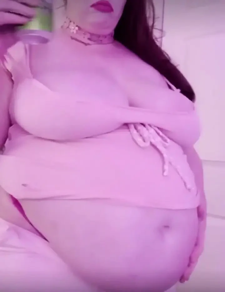Fat Bellied Slut Chugs Soda