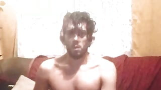 Mix of flaccid semi hard cock tease.