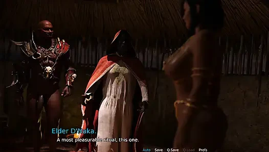 Anna si cewek hot anna lagi asik pesta ritual liar bareng 3 besar pria kulit hitam