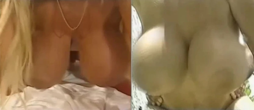 Lisa Lipps Takes Load to the Face & Giant Fake Tits Bouncing