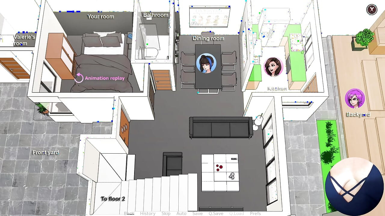 Gameplay Confined with goddesses - Part 3