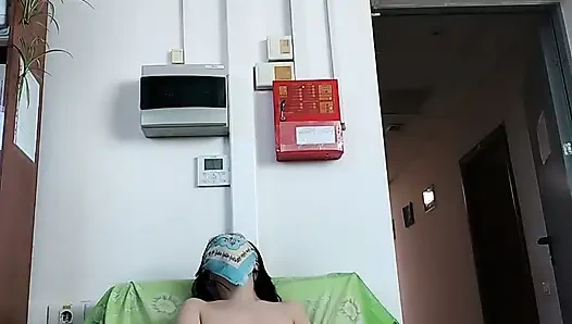Natalya Nova - Exclusive 6 Minute Office Clip a sexy and masturbation and fingering play with her pussy solo and make moan