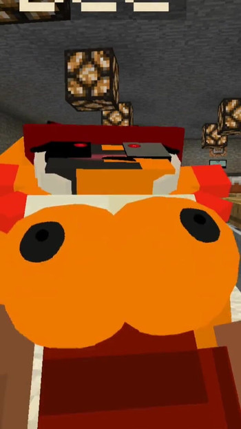 Minecraft Jenny Mod Fapcraft: Fazclaire's Night FNAF Fucking a flying animatronic called Clipsy | Clip 2