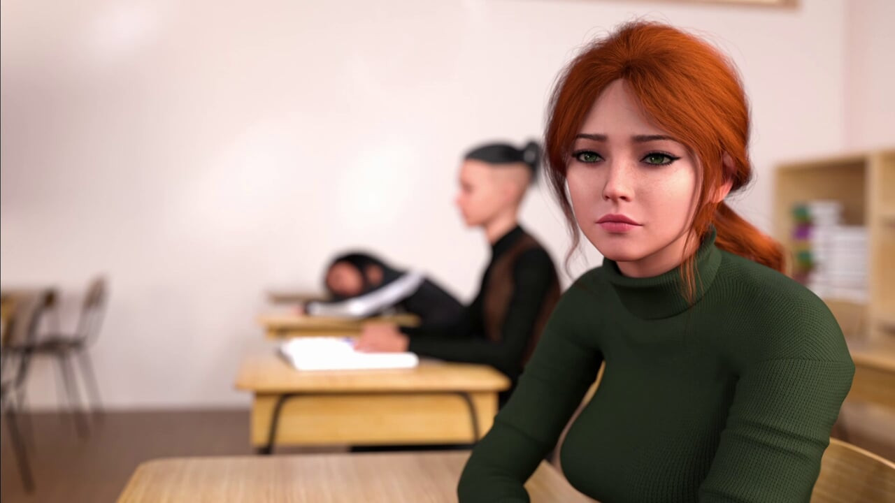 Loša hrpa - Savršen paket Igranje priče: Slatka sitna trans djevojka spavala je u učionici na fakultetu