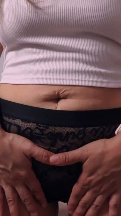 Perfect provocation in panties with a Colombian milf | Clip 2