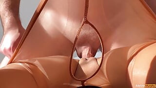 Трахни мене через ці колготки