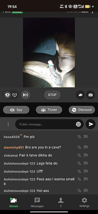 Stripchat'te canlı yayın