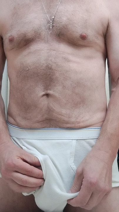 Dad's underwear is still too big