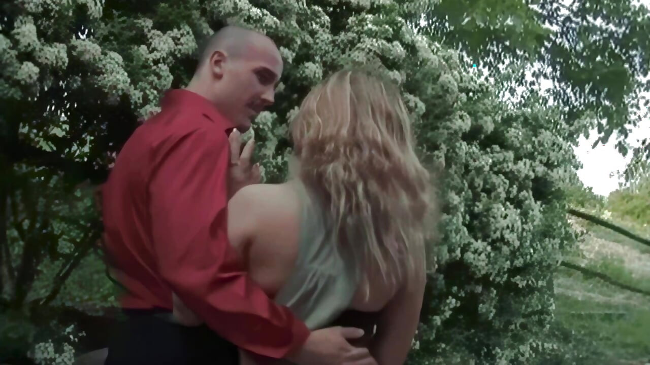 I Fuck My Busty Neighbor, First in the Garden and Then Inside the House