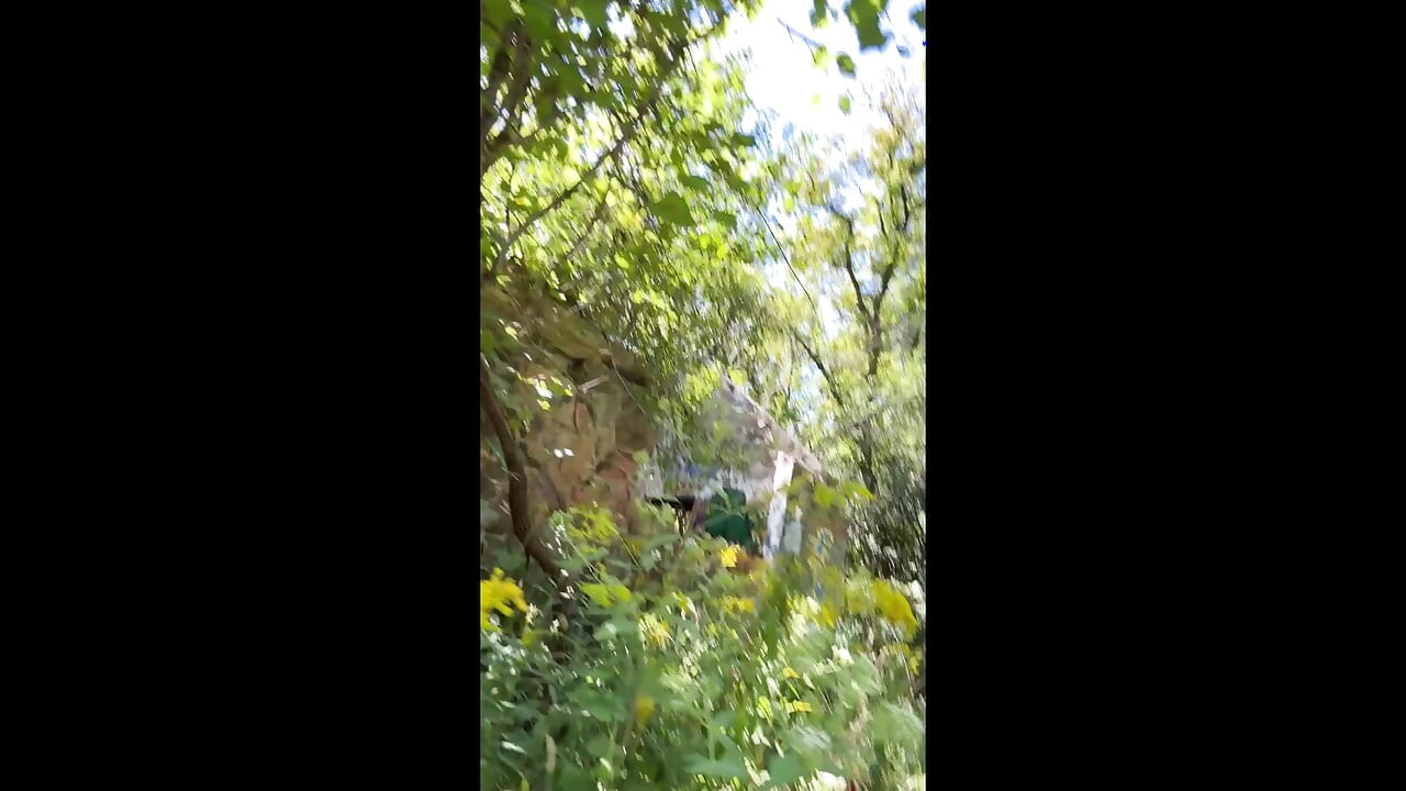 पंपहाउस पर बादलों का दिन