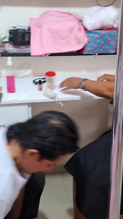 Busty stepdaughter sucks her old stepfather's cock | Clip 1