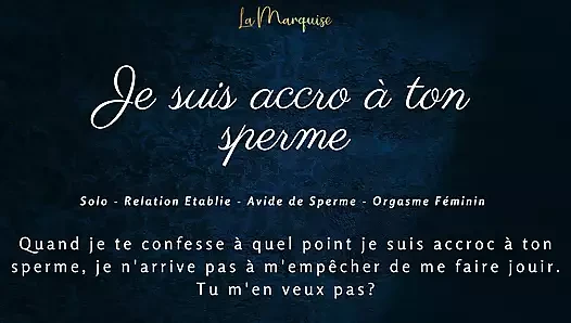 French Audio Porn RPG - I'm Addicted To Your Cum