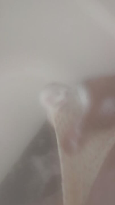 Steamy soapy shower panty JO