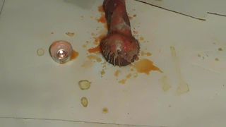 Wax on genitals! 18 years old boy. COMMENT!
