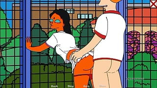 Manjula Doggy at the tennis court (Lustfield Gameplay)