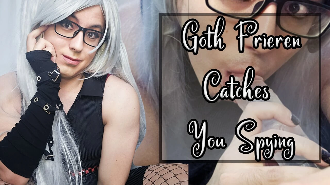 Stirrar du. Hon suger. - POV Goth Elf Cosplay avsugning