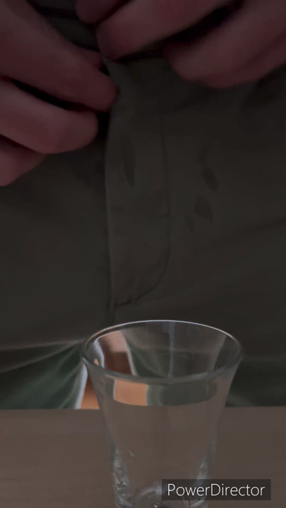 Pissing and drinking it