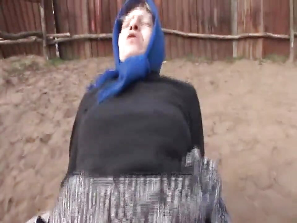 Old and young milf fucking on the farm