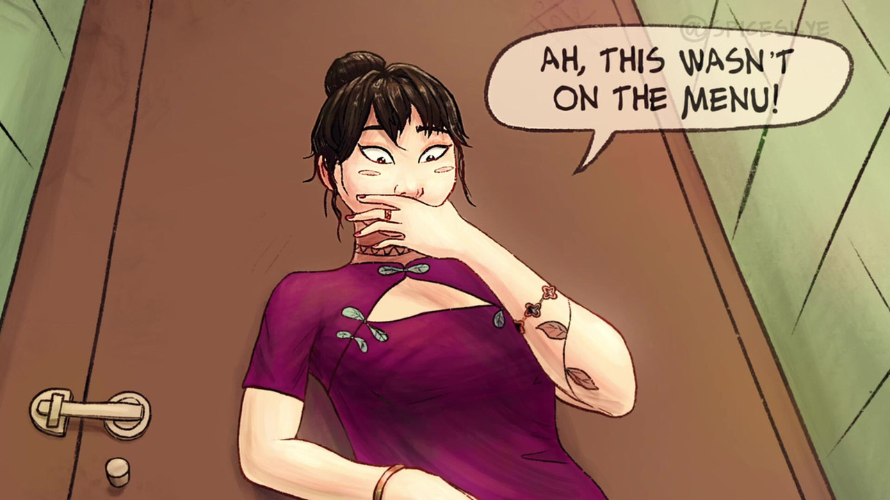 Miu is dating Rin and gets her dessert (no AI)