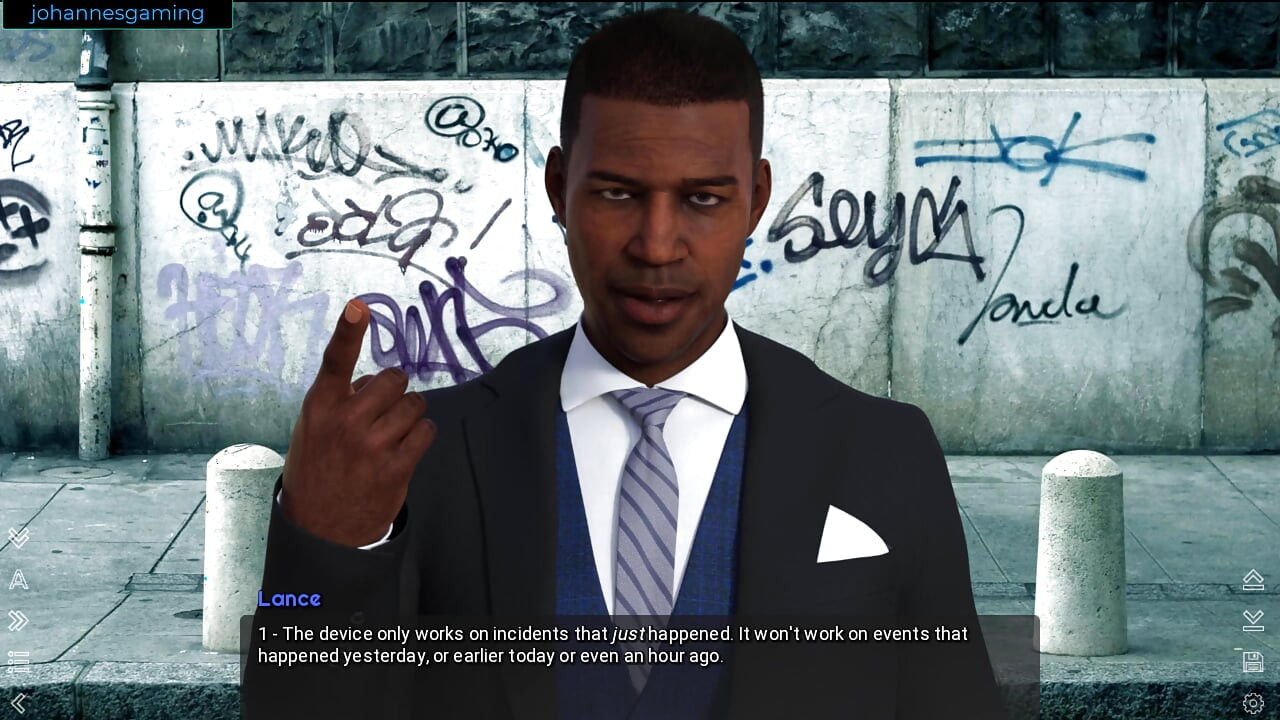 Apăsarea butonului 1, primind un nou gadget