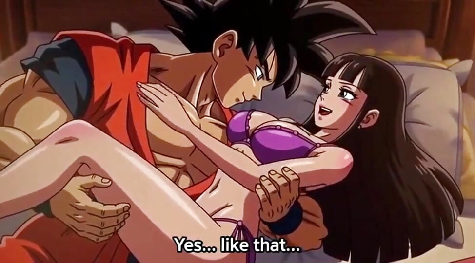 Goku seduce his pregnant wife for doing anal first time