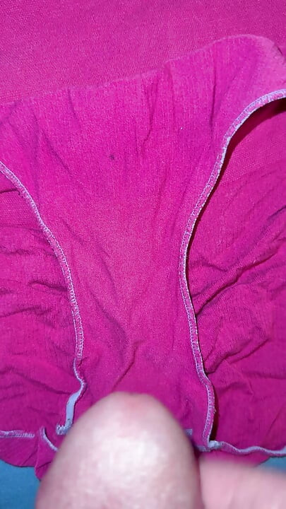 Cum on wife’s panties 37 - Alt Version Colored