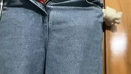 She came home, she's really turned on by my erect nipples, she's caressing me!