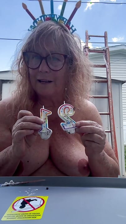 Big Titties and Birthday Cake Celebration
