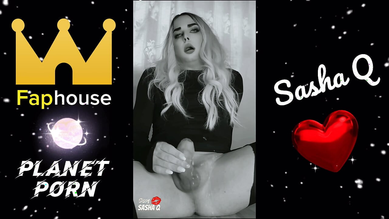 Russian Trans Girl Masturbates on Video and Cums Hard