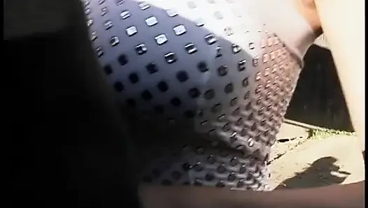 Hot porn stars in action during filming indoors