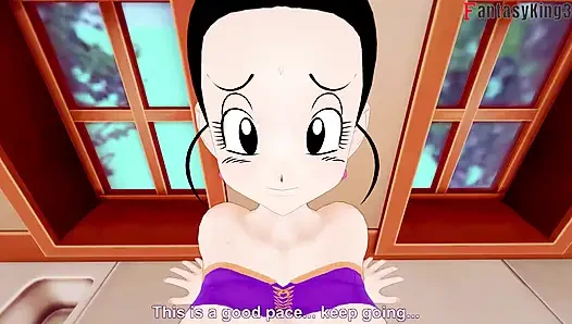 Chichi terjebak di wastafel dan gohan menidurinya - DragonBall Zex Series