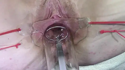 11 Uzağa Yayılmış Vajina Yakın Çekim, Lambayla 1000 Watt Seks