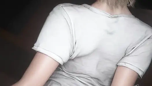Resident Evil RE9 - Grace bu promosyon için gece boyunca çalışıyor beyaz remix renk (ses) madruga3d animasyon 3d hentai tarafından wm