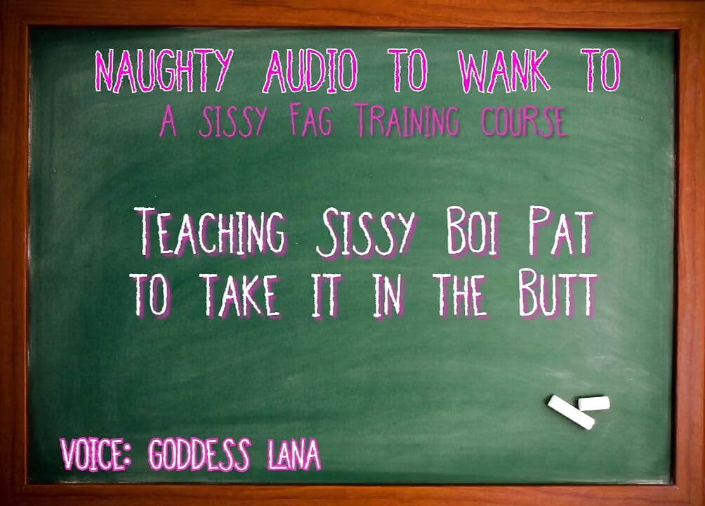 Lærer Sissy Boi Pat å ta det i rumpa