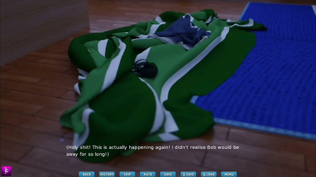 Lady with big boobs and big ass continues to fuck her crush secretly - gameplay